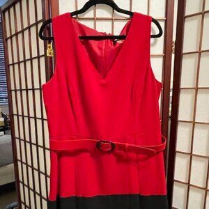 Niine West Retro Style Fit and Flare Dress - Size 16